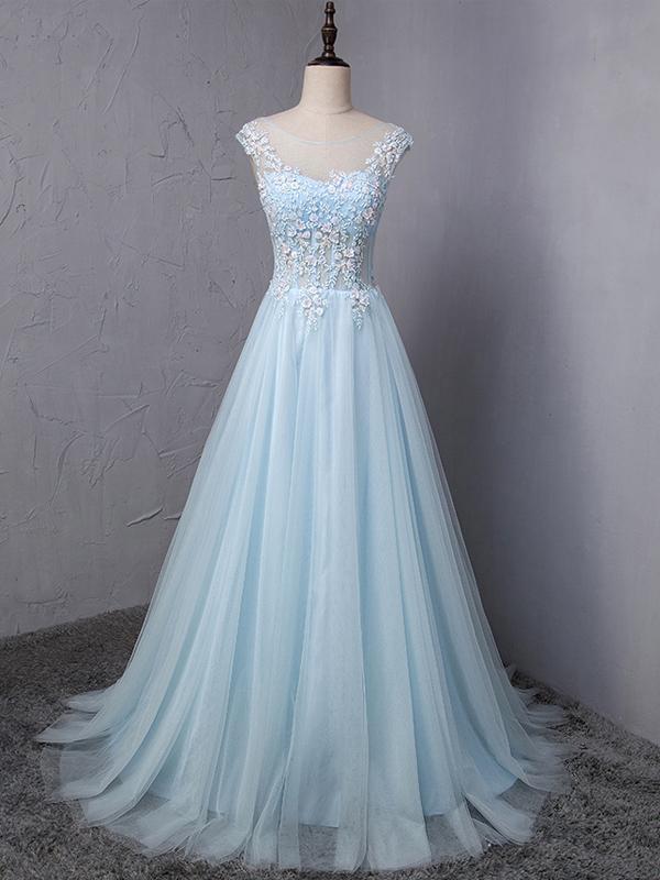 pale blue dresses for wedding