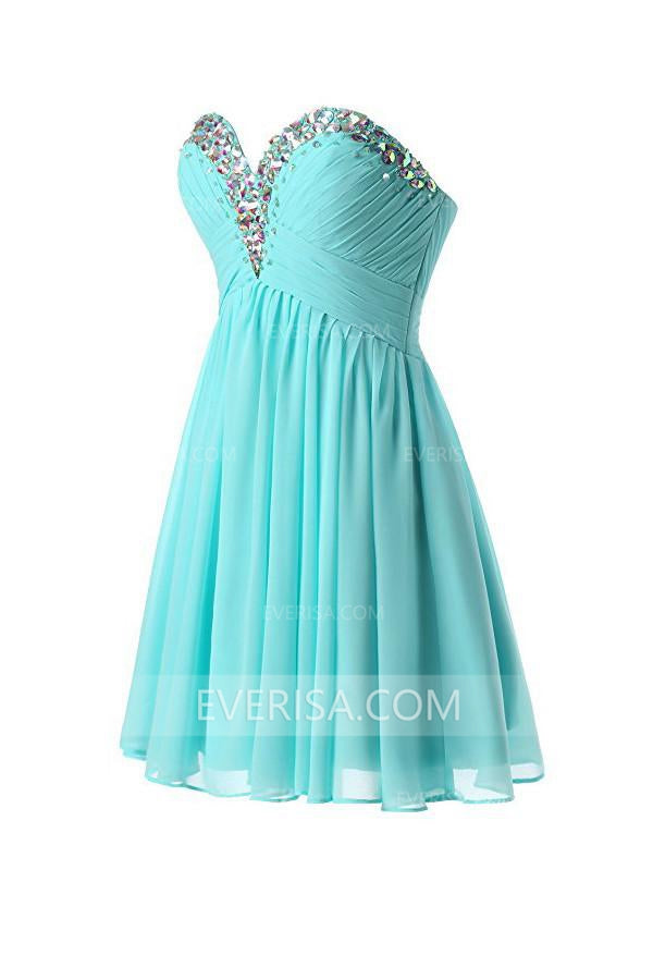 tiffany blue cocktail dress