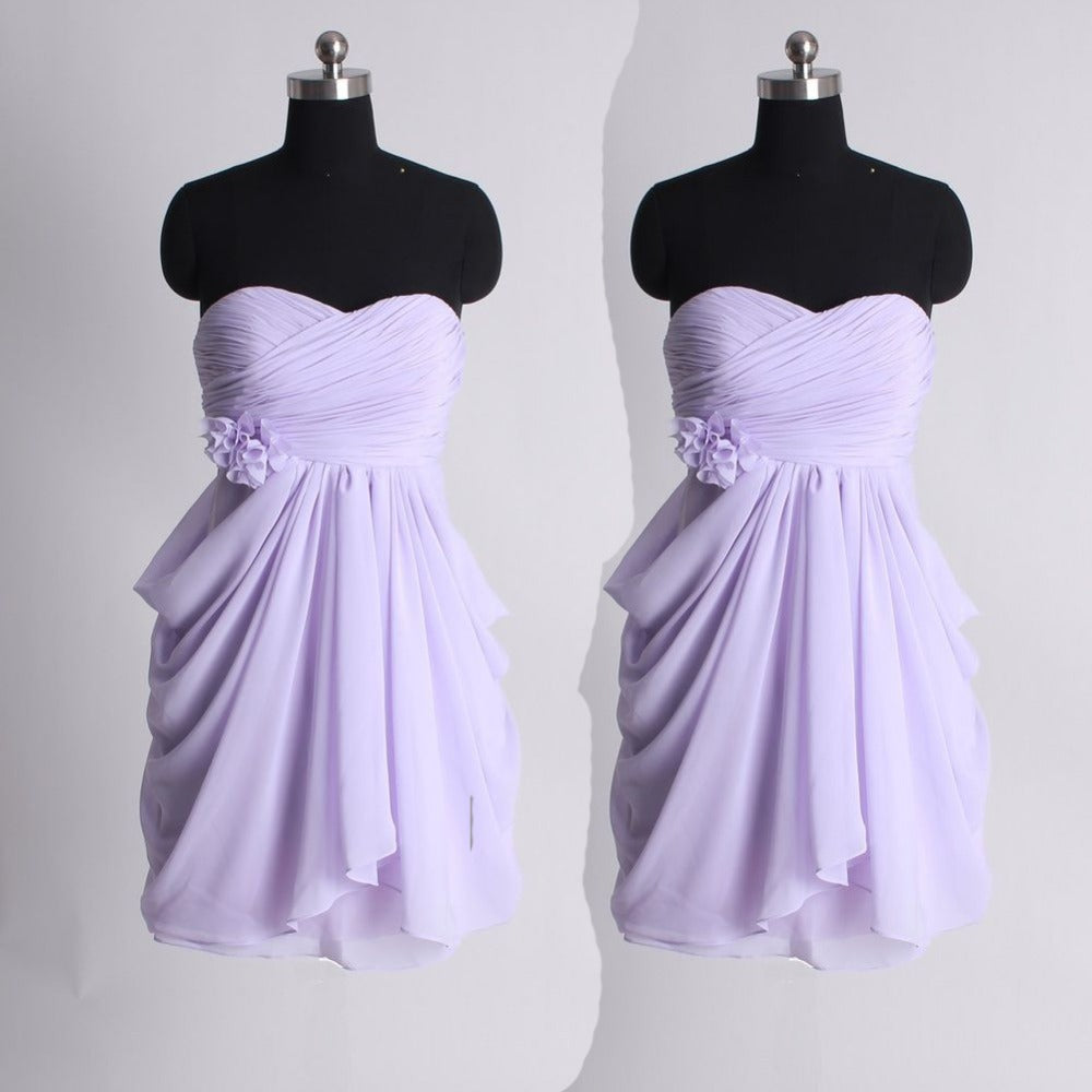 lavender sleeveless dress