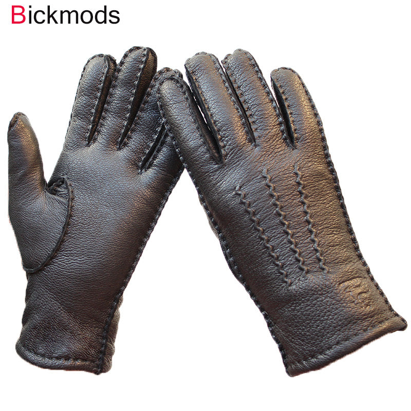 warm black ladies gloves