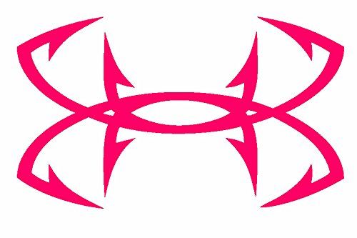 pink under armour symbol