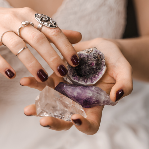 60mm Amethyst Purple Quartz Crystal Ball With Wooden Stand Healing Crystal  Divination Tool -  Sweden