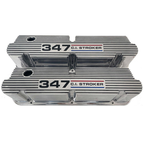 Ford Small Block Pentroof 347 Cobra Tall Valve Covers, 3 Color Logo - –  Ansen USA