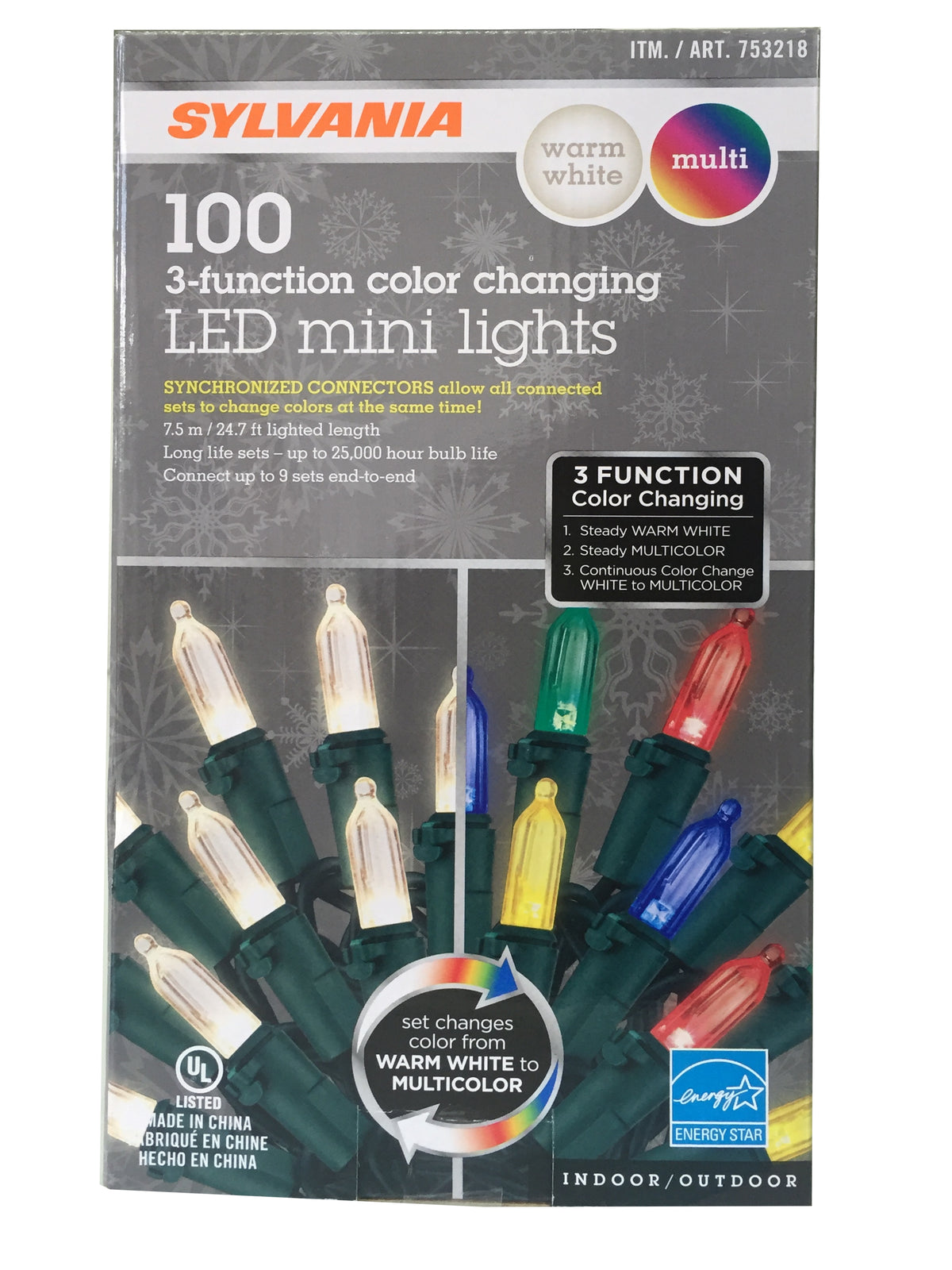 sylvania 100 led mini lights