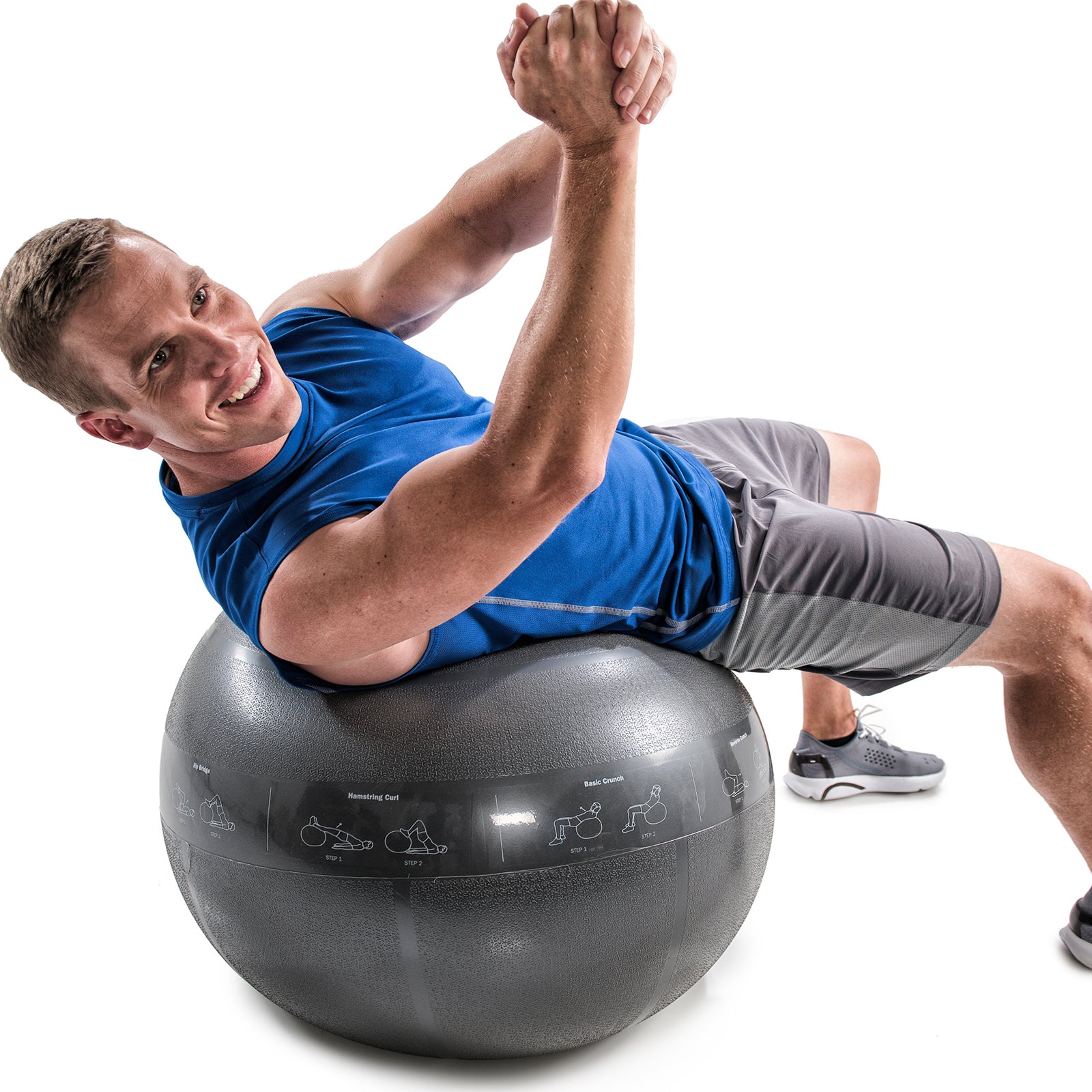 The Swiss-Ball Workout for Strong Glutes and Powerful Legs - Men's Journal