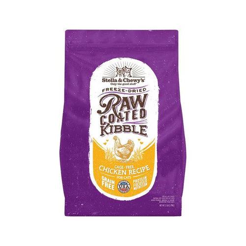 Stella & Chewy's - Dry Cat Food - Raw Coated Kibble - Cage-Free Chicken Recipe - 5LB