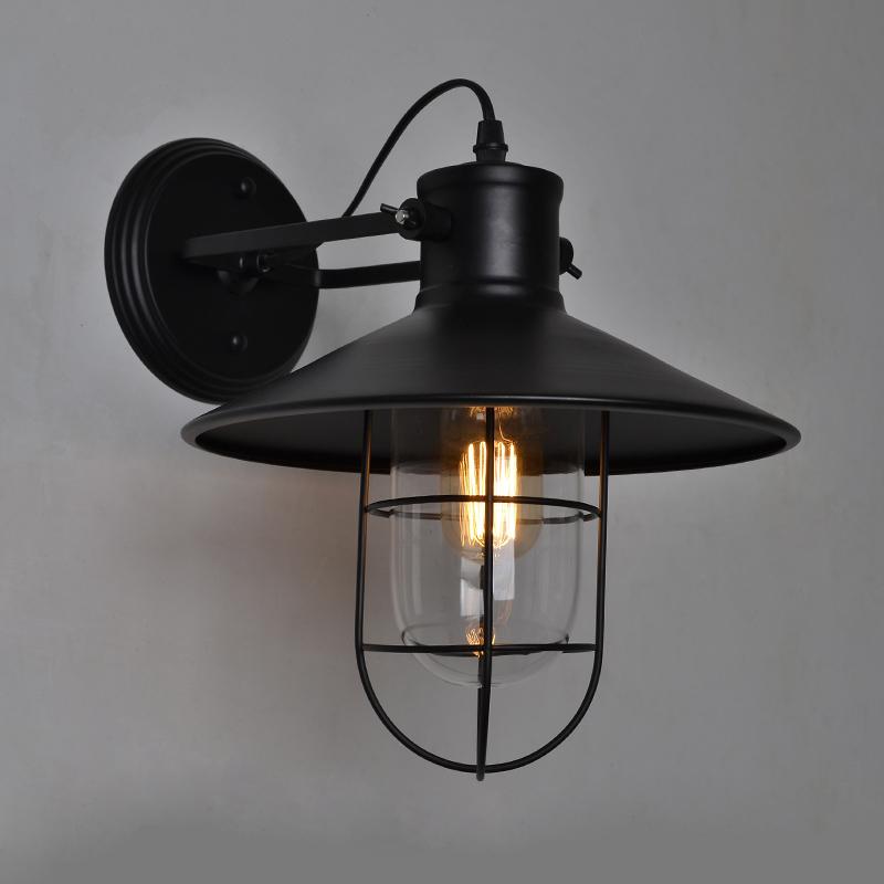 lámpara vintage industrial
