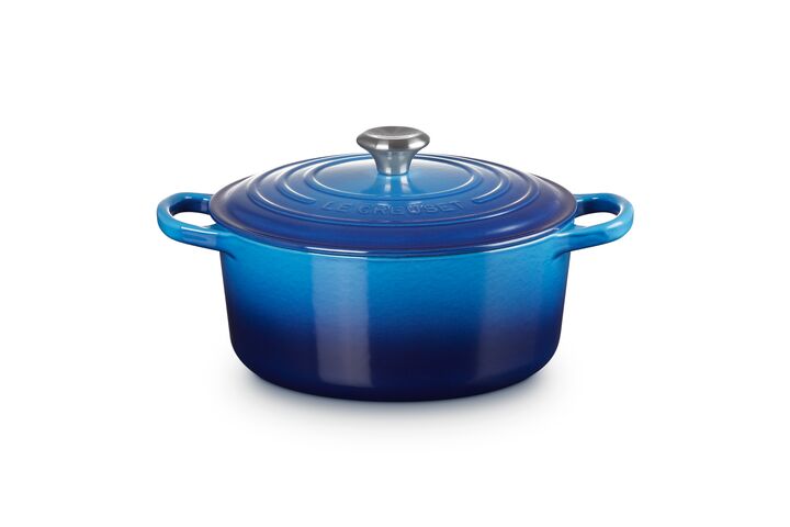 Salvamanteles clásico con rayas 20 cm Cereza - Silicona - Le Creuset