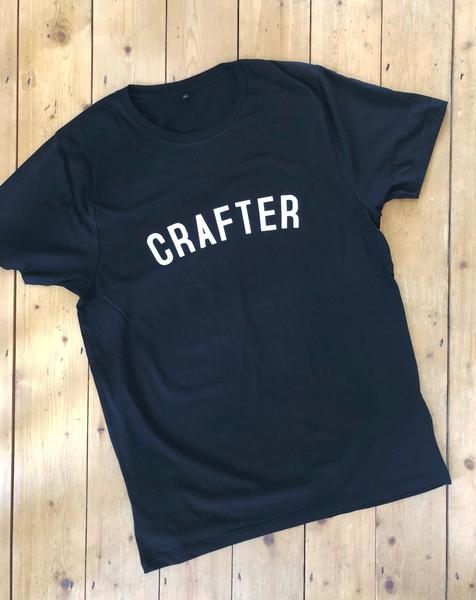 Crafter T Shirt Womens 100 Organic Fairtrade Cotton Stitchers Tees