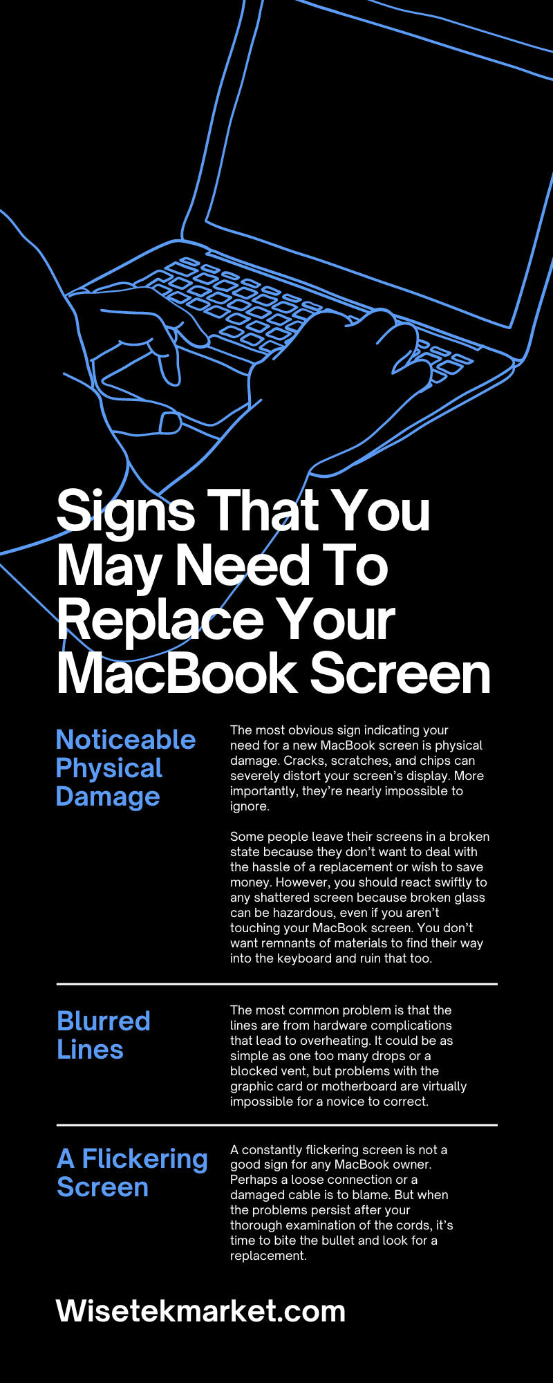 Signs That You May Need To Replace Your MacBook Screen