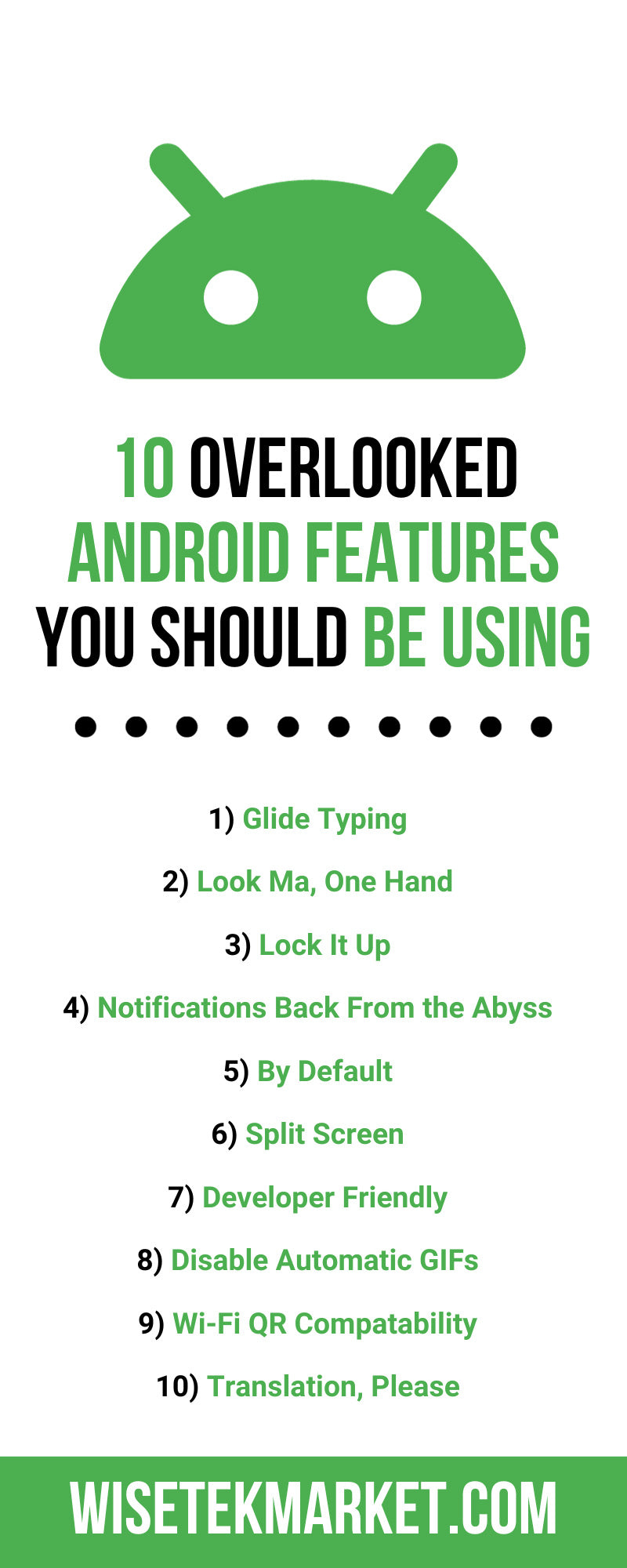 10 Overlooked Android Features You Should Be Using