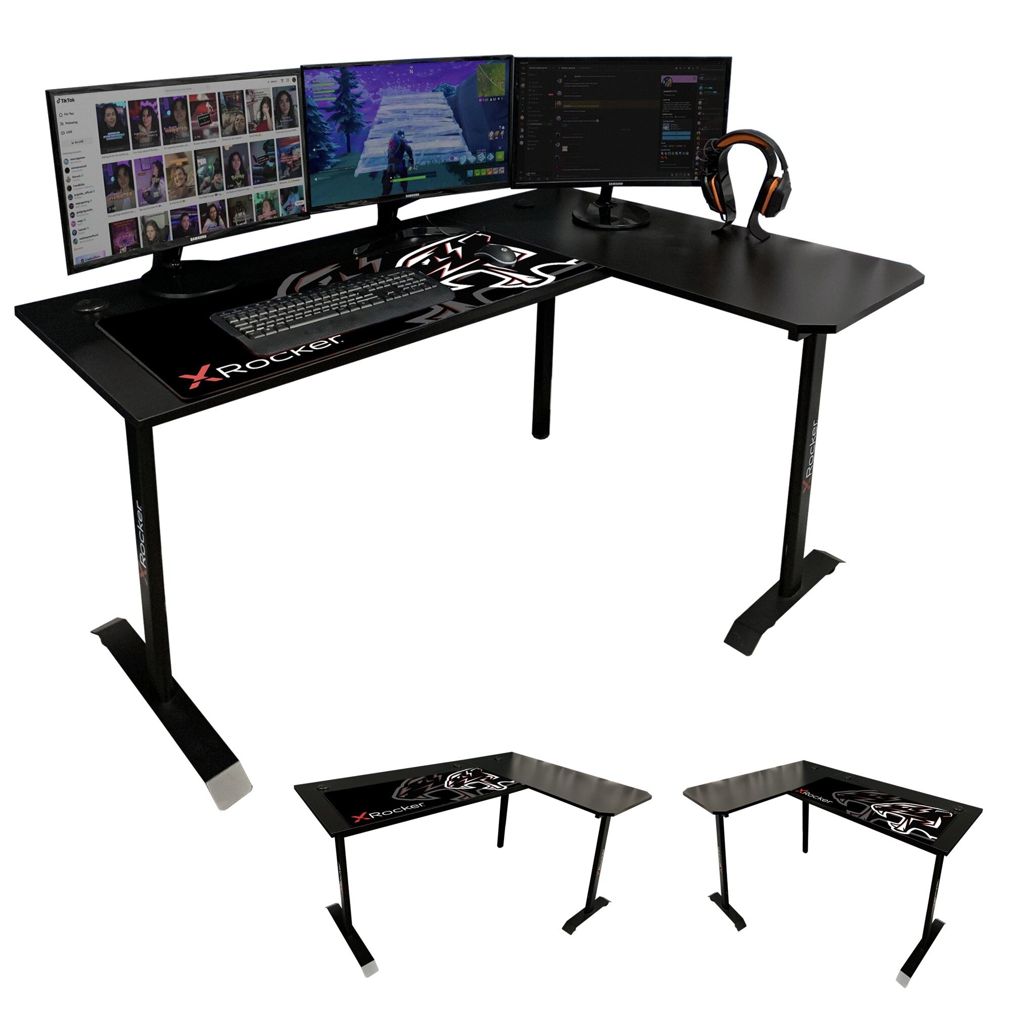 X Rocker Panther XL Gaming Desk