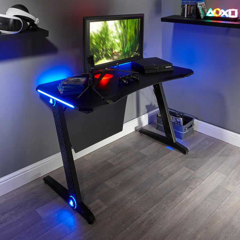 Playstation Officially Licensed Borealis X Rocker Gaming Desk