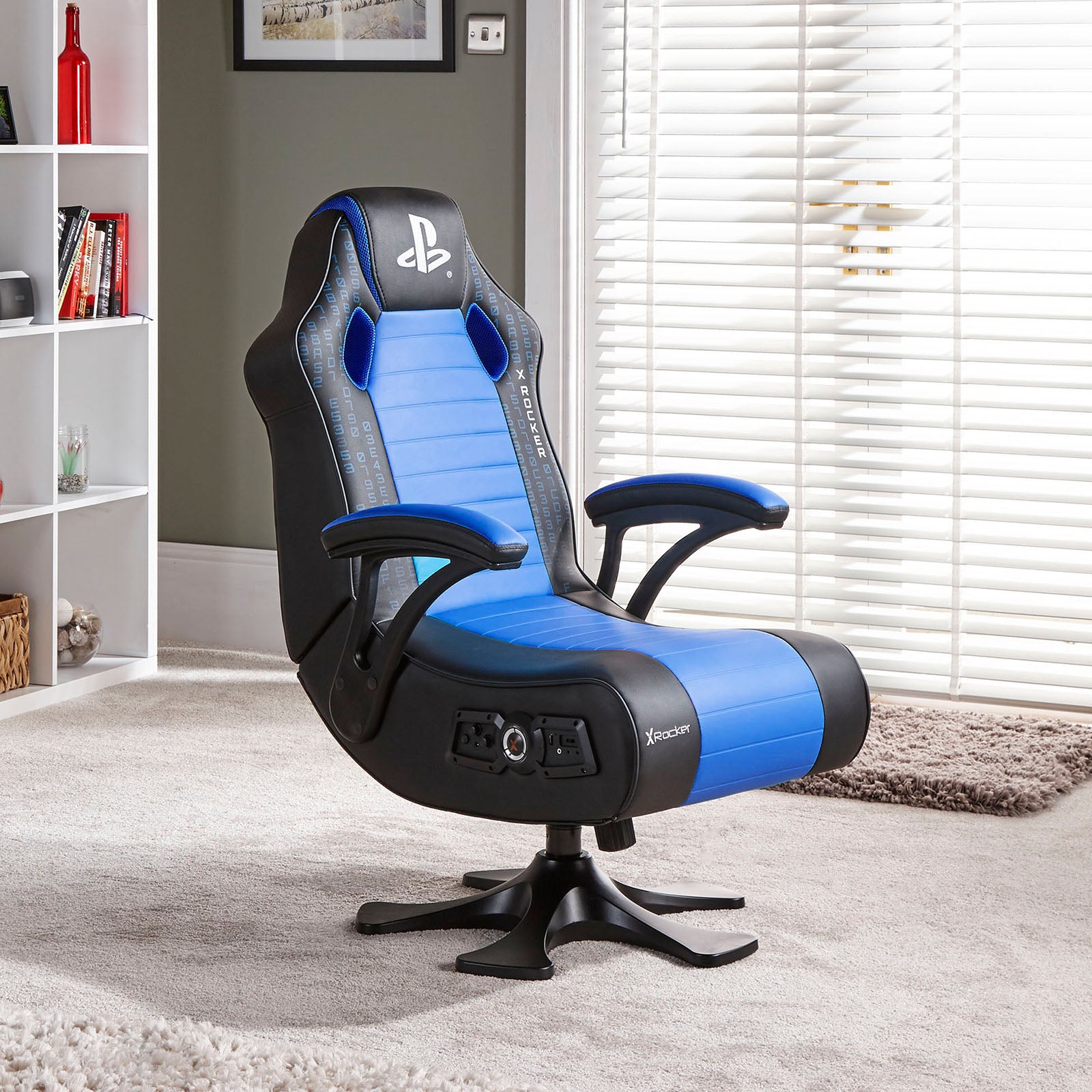 Official PlayStation® Legend 2.1 Audio X Rocker Gaming Chair (5139401