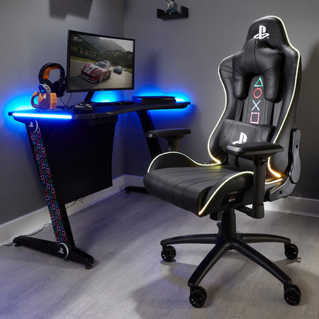Official PlayStation® Amarok PC Gaming Chair with LED Lighting