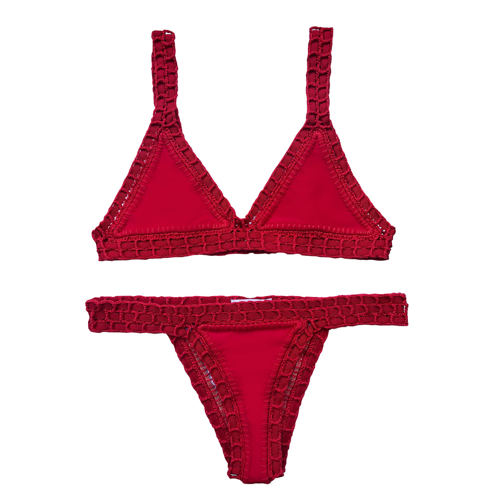 RED WINE - Coccoloba Swimwear