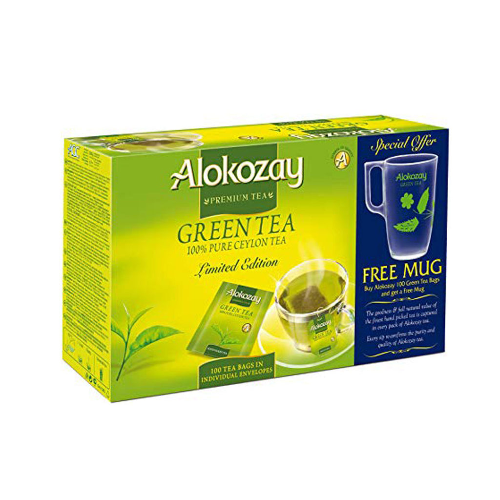 alokozay green tea price