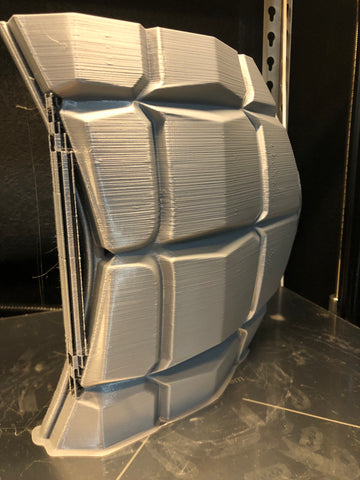 spiderman armor leg 3d print