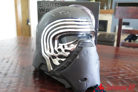 highly modified/upgraded black series kylo ren helmet
