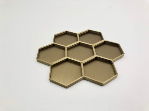 Honeycomb Coffee Pod Holder for Nespresso AND Nespresso Vertuo Pods 
