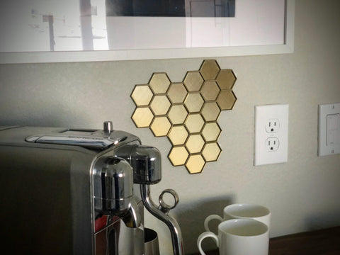 Honeycomb Coffee Pod Holder for Nespresso AND Nespresso Vertuo Pods