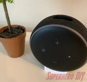 Minimalist Stand for Amazon Echo Dot 3rd Gen Smart Speaker - SuperheroDIY