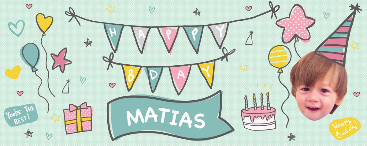 Polka Dots Birthday Banner – giftwrapmyface