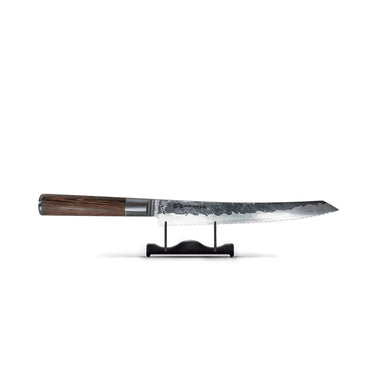 Cuchillo de trinchar 20 cm Damasco Acero Japonés AUS-10 Mango de olivo