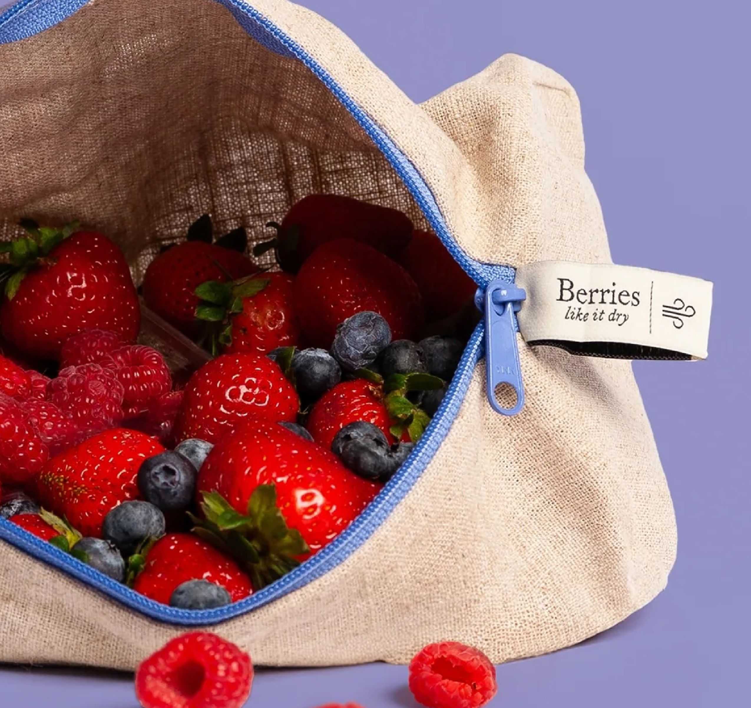 Ambrosia Produce Bags for Berries