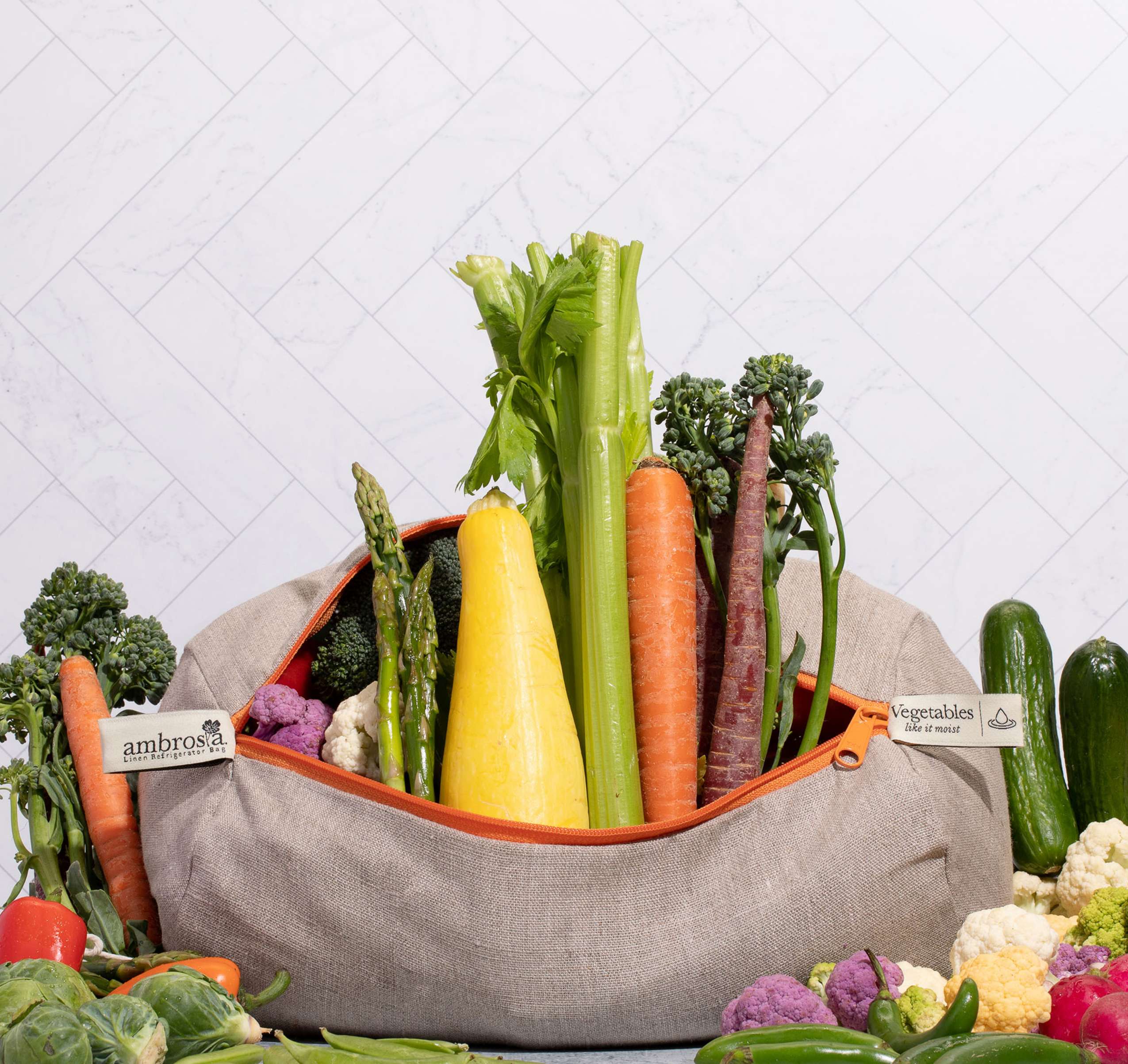 Ambrosia Produce Bags for vegetables