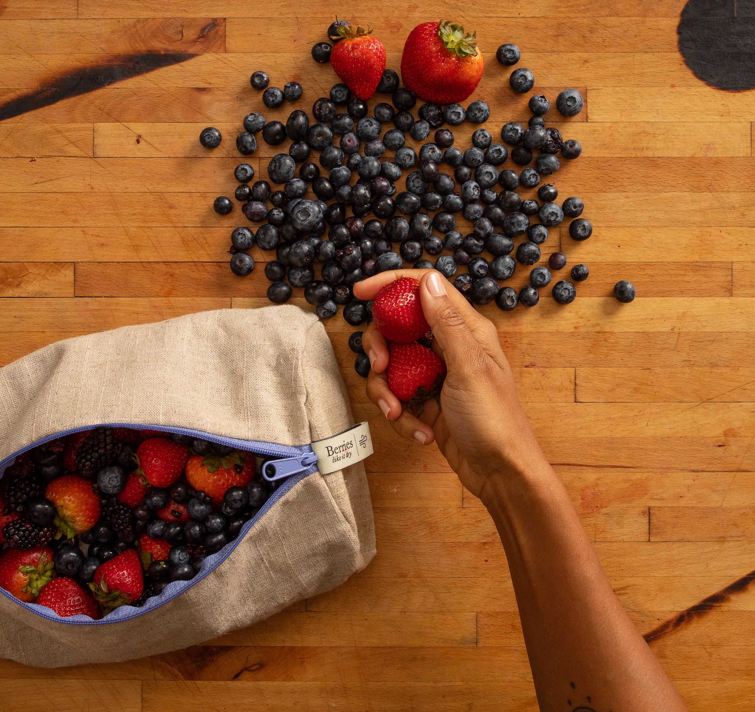 Ambrosia Produce Bags for mushrooms