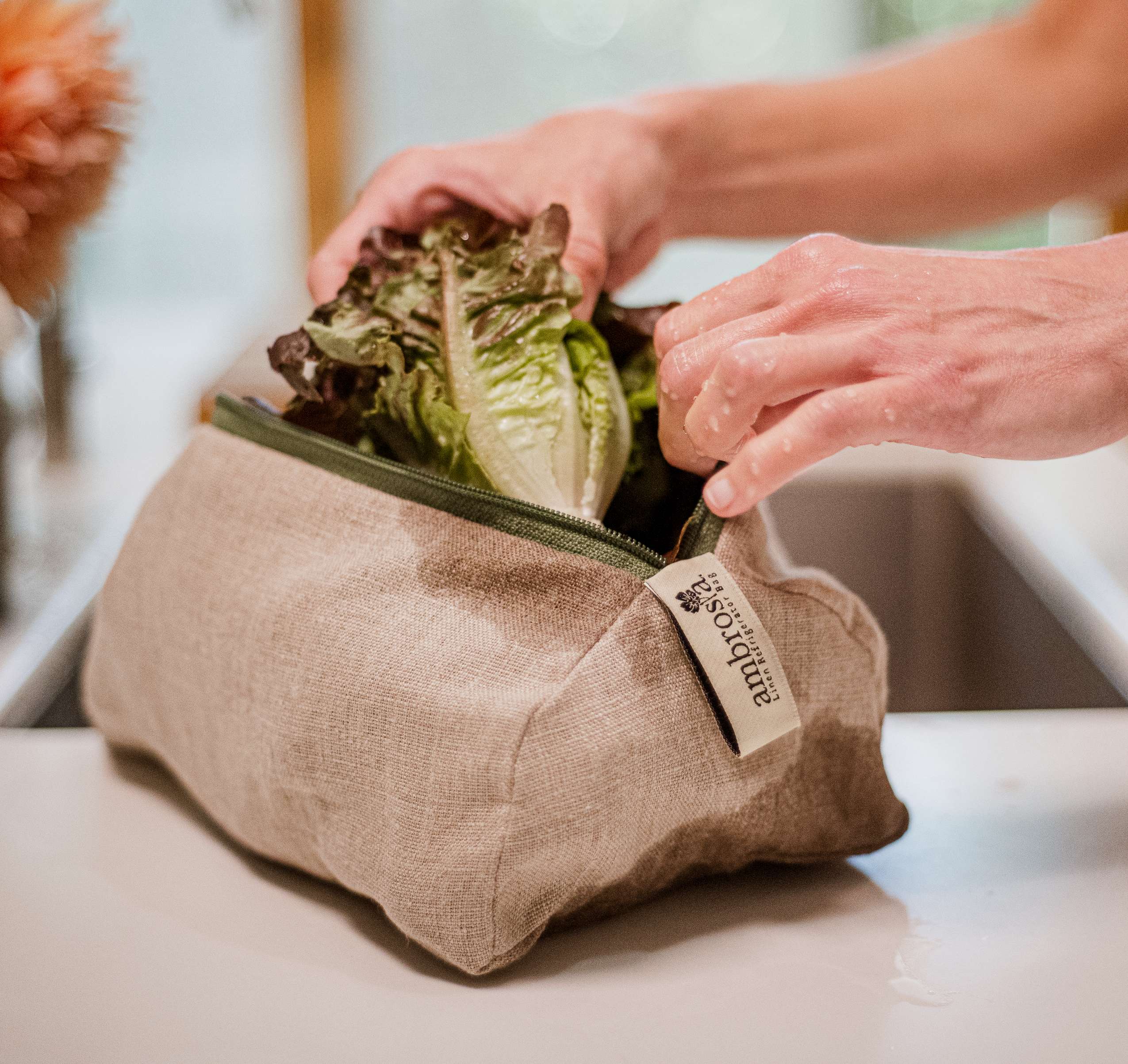 Ambrosia Produce Bags for Leafy Greens