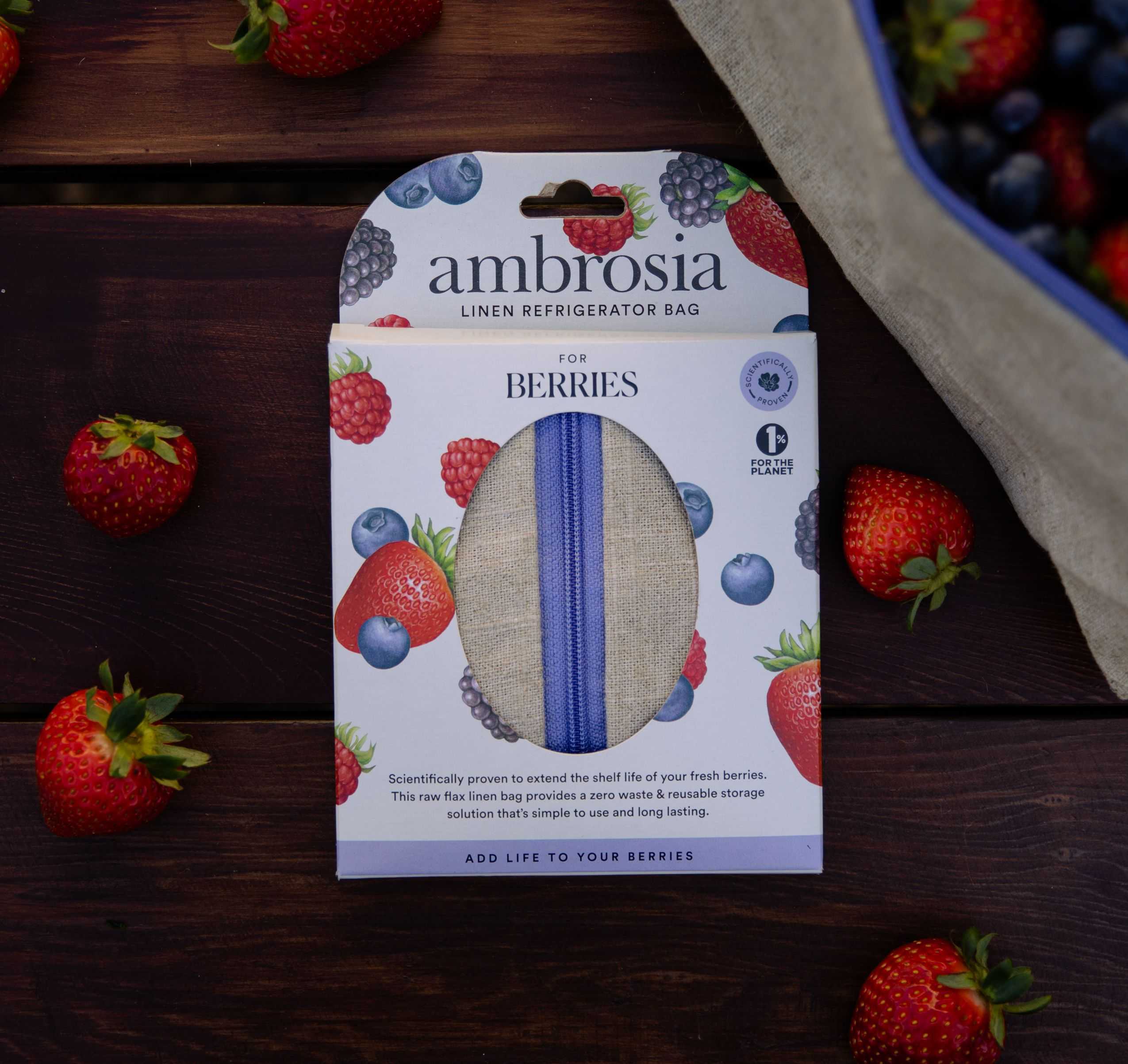 Ambrosia Produce Bags for Berries