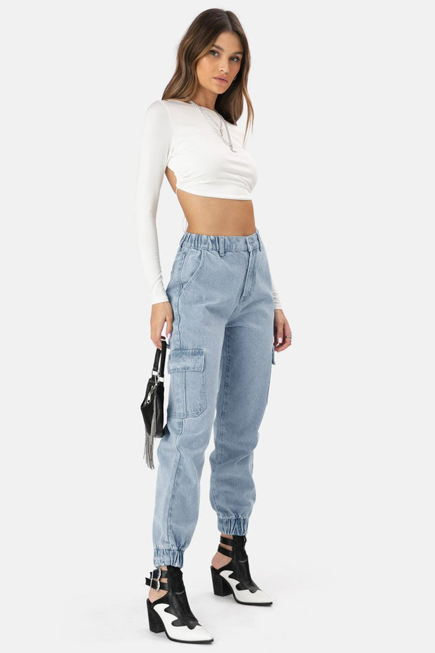 jean cargo pants