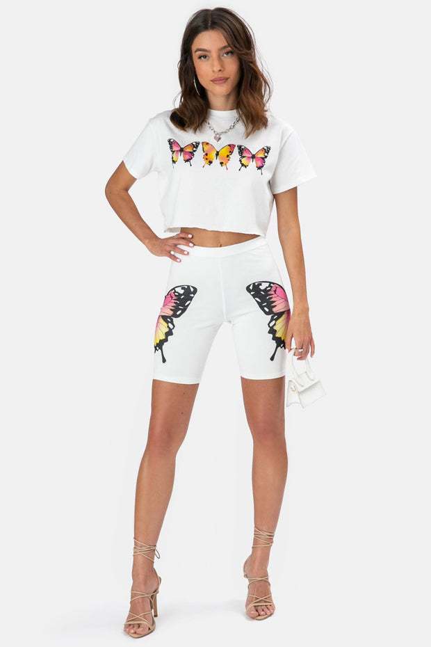 Butterfly Biker Shorts – Adika