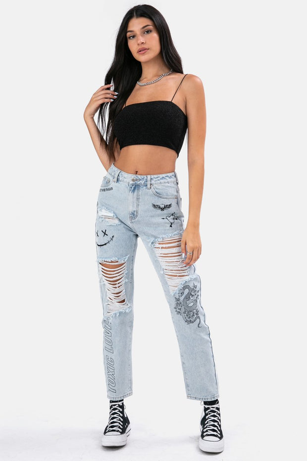 TOXIC Jeans | RIPPED – Adika