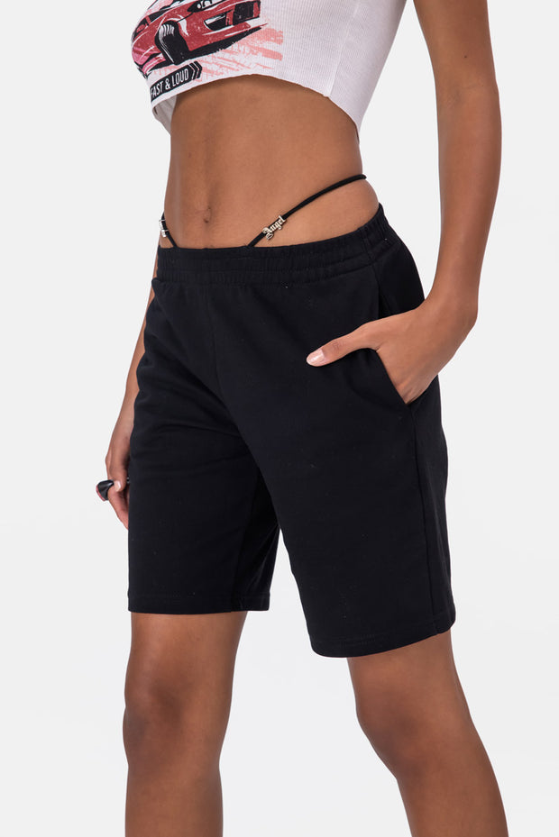 angel biker shorts