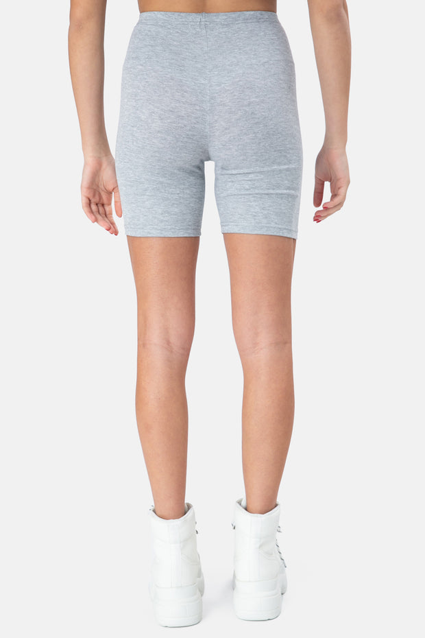 biker shorts gray