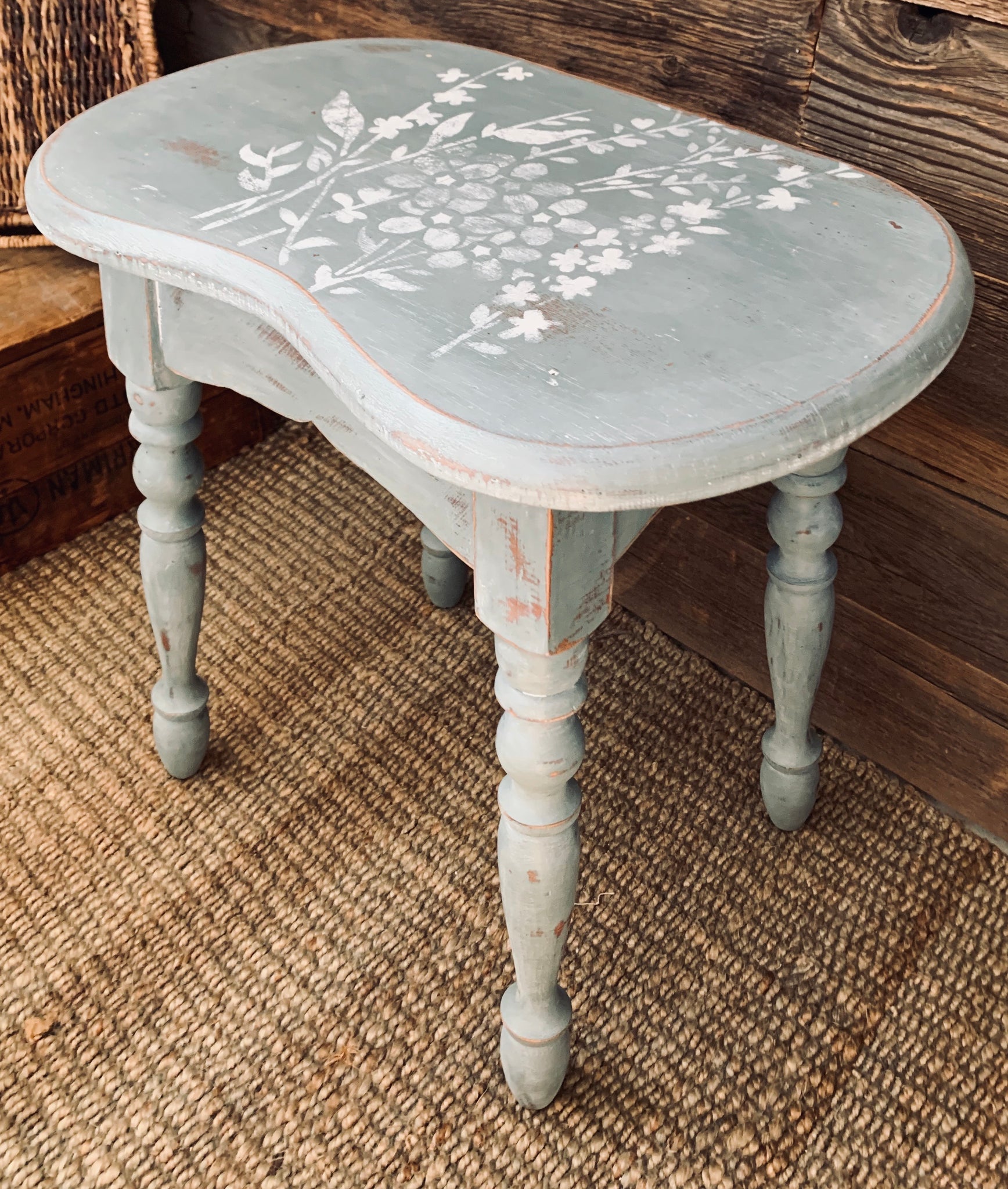 wooden benchvanity seat