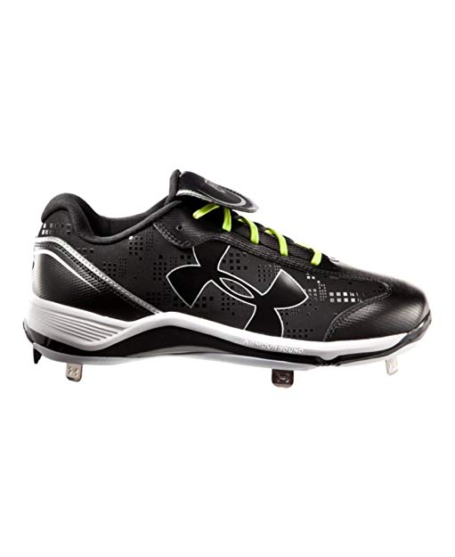 New Under Armour Men's Glyde ST CC Baseball Cleat Black size 6