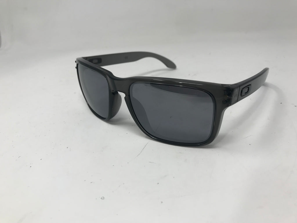 New Oakley Holbrook Grey/Black 009102 5718 Sunglasses – PremierSports