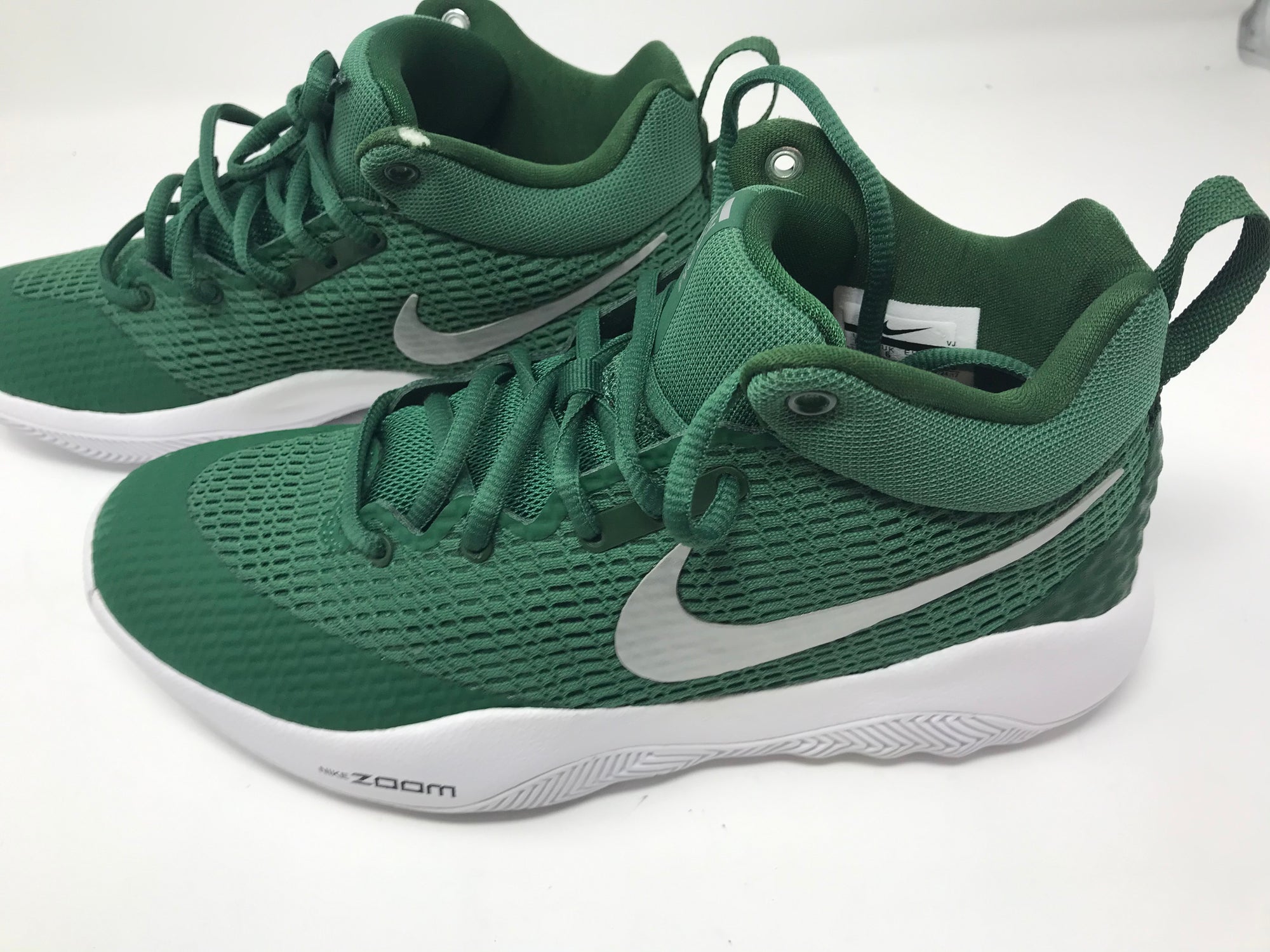 New Other Nike Zoom Basketball Shoes Men 6.5/Wmn 8 Green/Silver – PremierSports