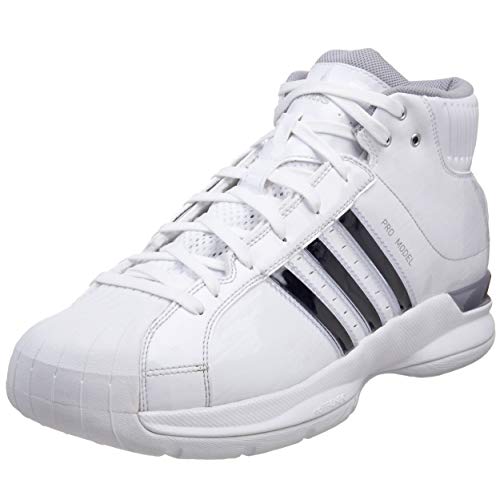 New Adidas Men's Pro Model 08 Team Color Basketball Shoe,White Size 9 ...