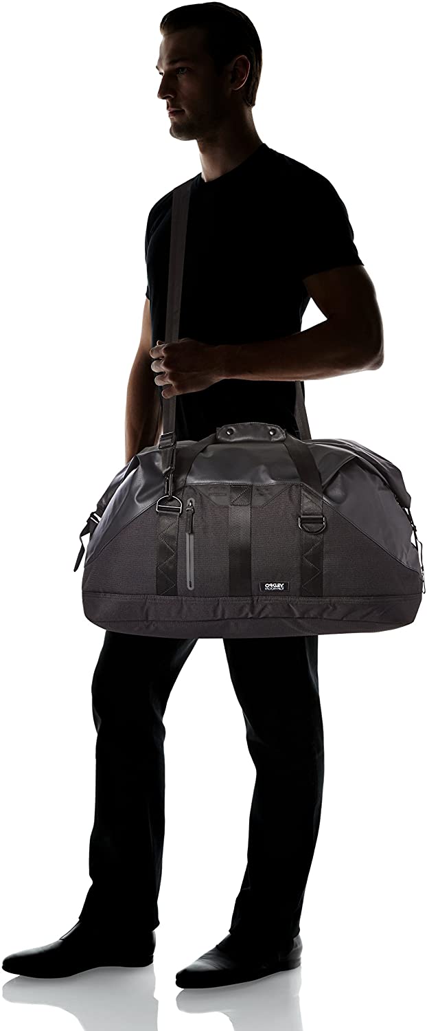 New Oakley Men's Factory Pilot Duffel Bag One Size Jet Black – PremierSports