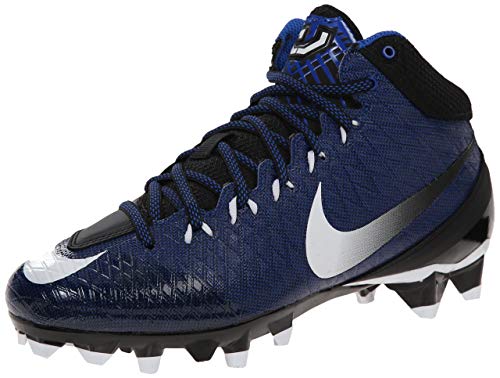 New Nike Men's CJ Strike Pro TD 3 Size 9.5 Ryl/Bk/Wt Football Molded Cleats