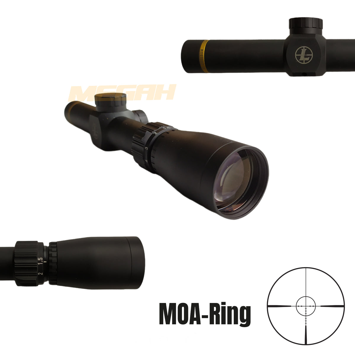 Teleskop Senapan Angin Import Leupold Vx Freedom 15 4x20 Moa Megah Sport 0199