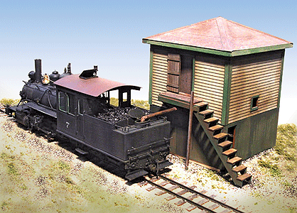 laser cut model railway