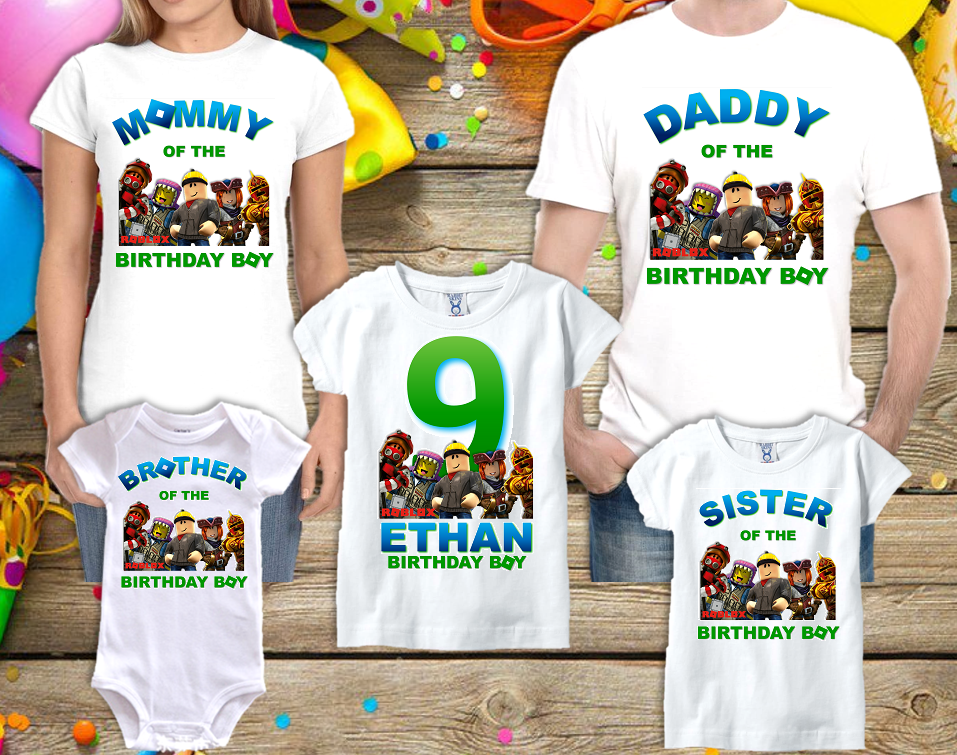Tutu Roblox - family roblox personalized tshirtscustomized shirtthemed tshirt for birthdays