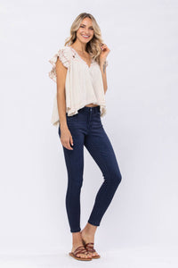 Judy Blue Mid Rise Skinny Fit Jeans Style 8113