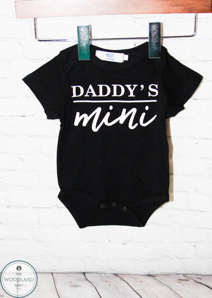 daddy's mini me onesie